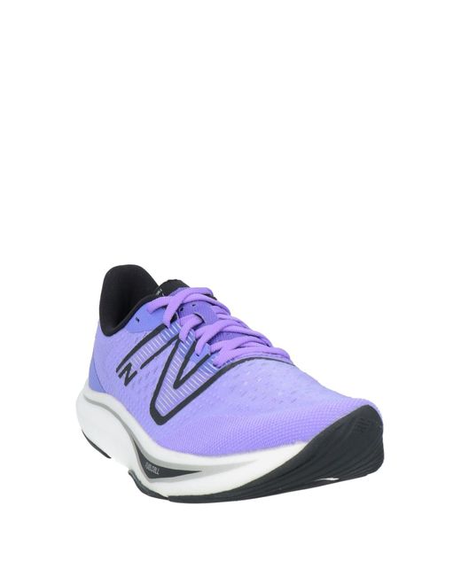 New Balance Blue Sneakers Textile Fibers