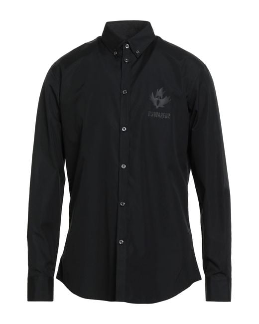 Camicia di DSquared² in Black da Uomo