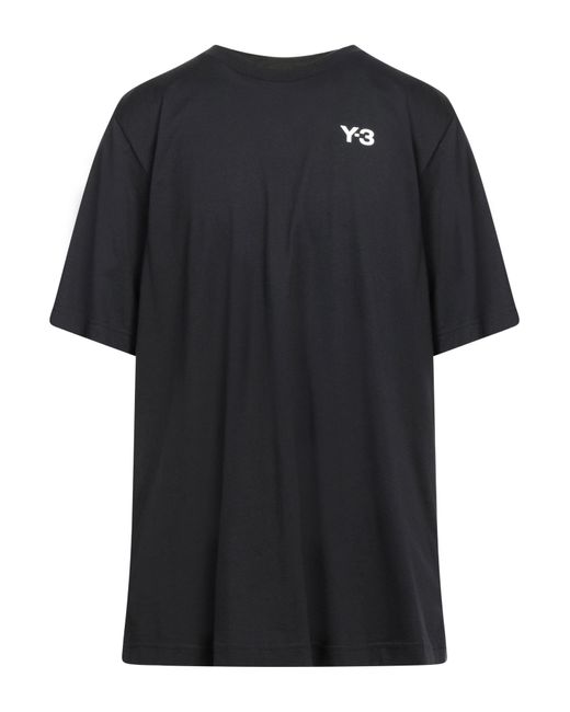 Y-3 Black T-shirt for men