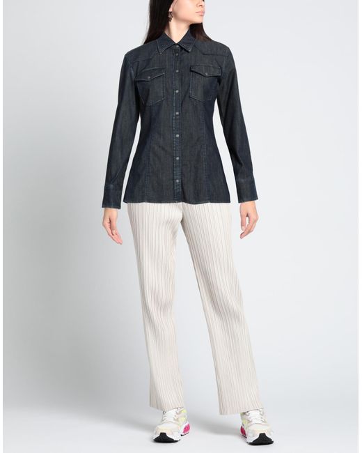 Dondup Blue Denim Shirt