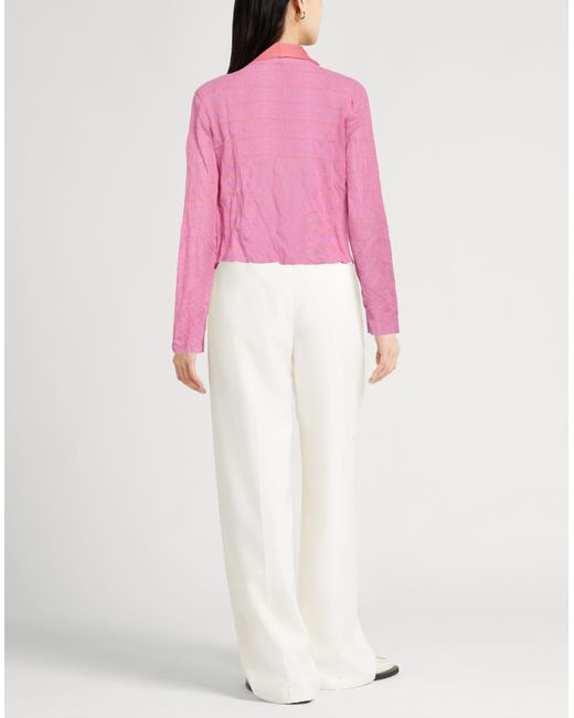 Emporio Armani Pink Strickjacke