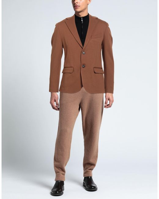 TELAMIRA Brown Blazer for men