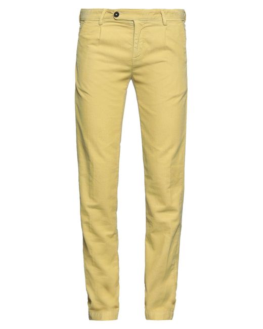 Massimo Alba Yellow Pants for men