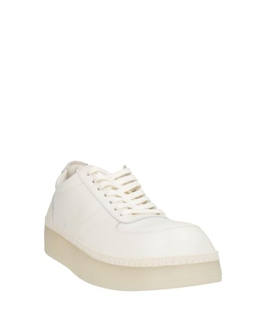 Emporio Armani White Trainers for men