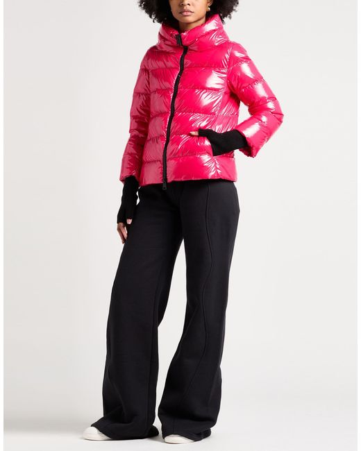 Herno Pink Fuchsia Puffer Polyamide