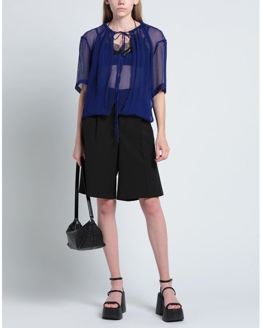 Dries Van Noten Blue Top