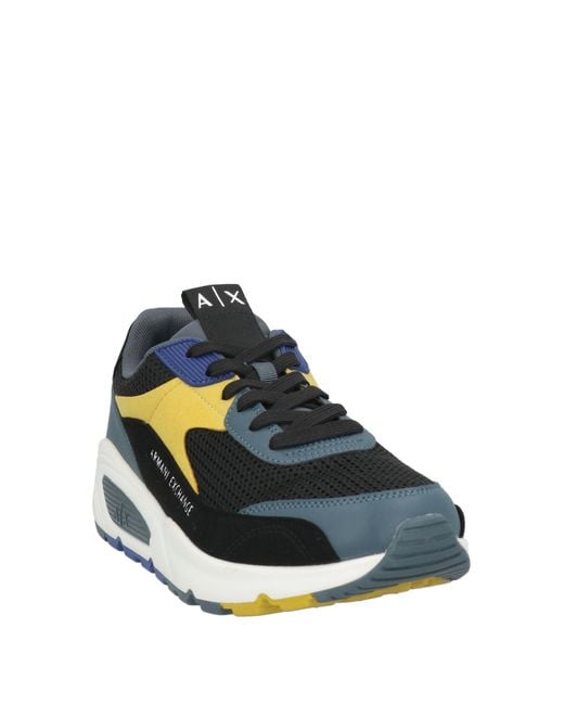 ARMANI EXCHANGE Blue Trainers for men