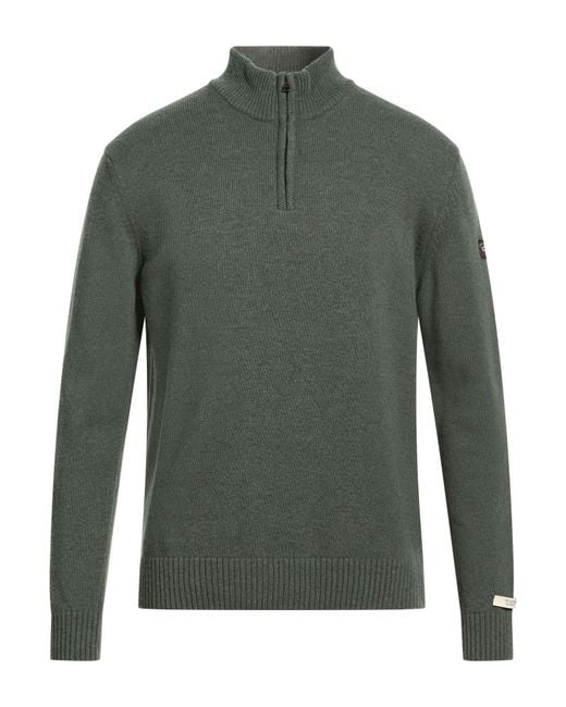 Paul & Shark Green Turtleneck for men