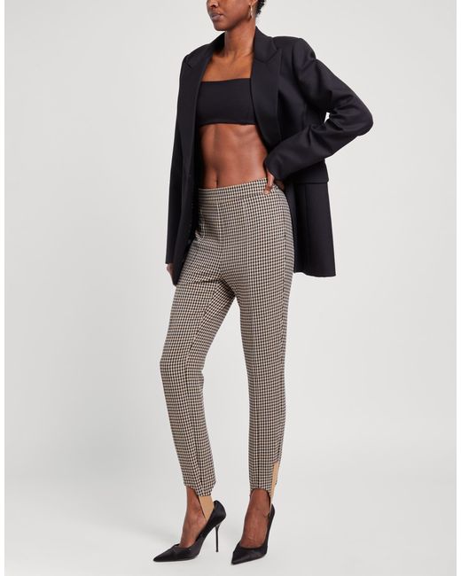 Boss Gray Camel Leggings Recycled Polyester, Viscose, Elastane