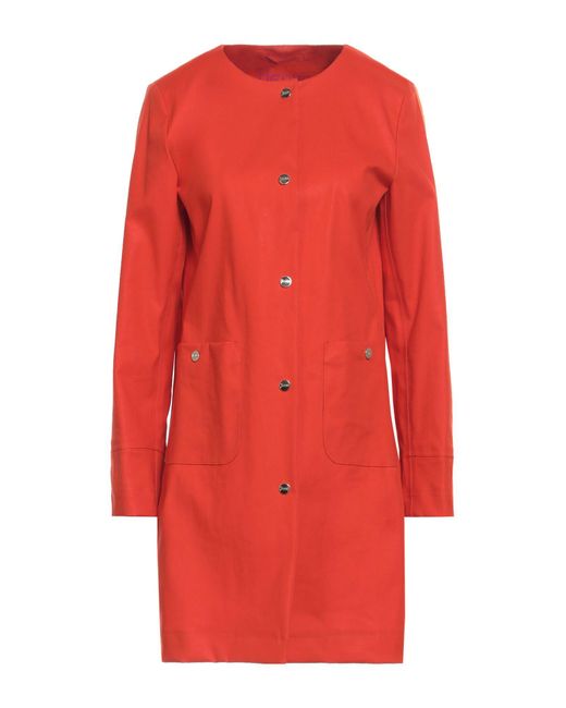Manteau long et trench Herno en coloris Red