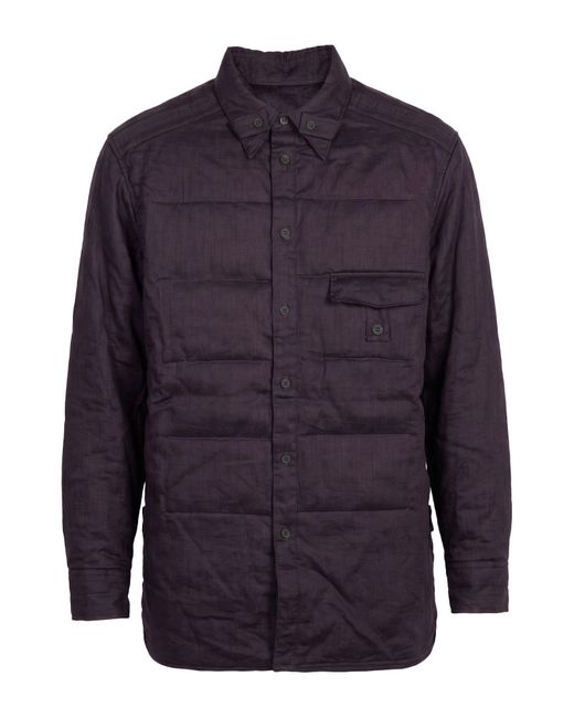 Yohji Yamamoto Blue Jacket Linen for men
