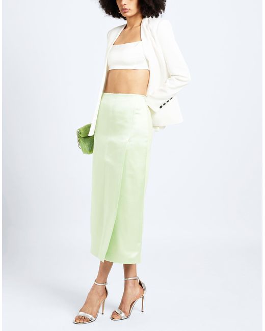 Tory Burch Green Maxi Skirt