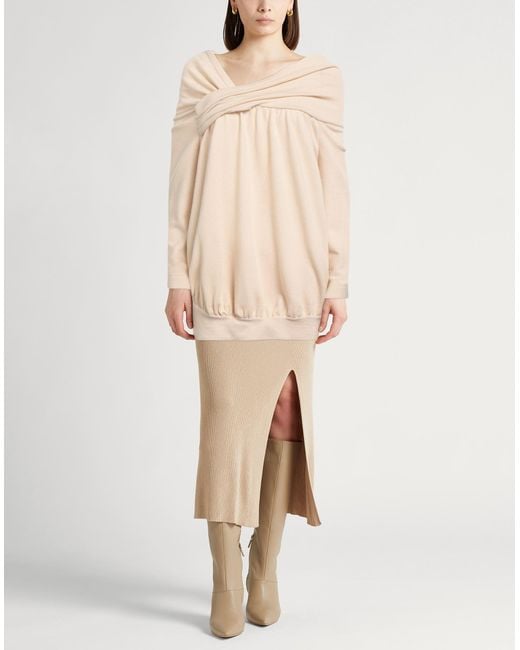 Pullover di Alberta Ferretti in Natural