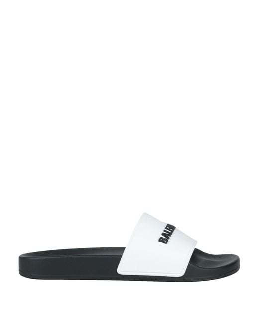 balenciaga sandals mens white