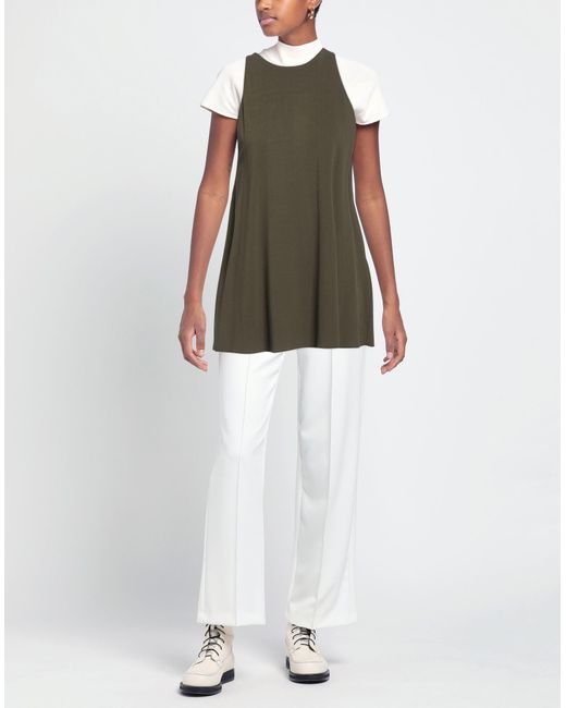 Alexandre Vauthier Green Top Viscose, Elastane