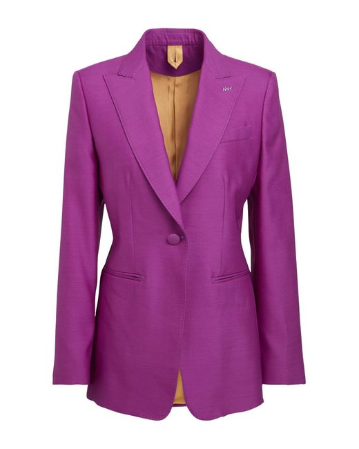 Max Mara Purple Blazer