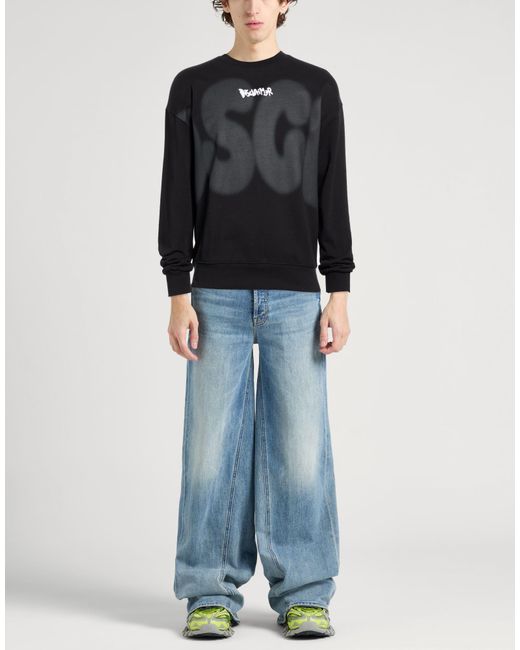DISCLAIMER Black Sweatshirt for men