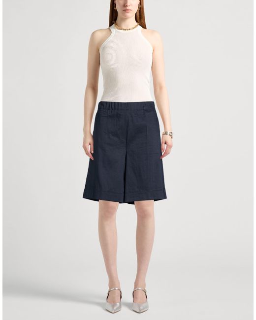 D.exterior Blue Shorts & Bermuda Shorts