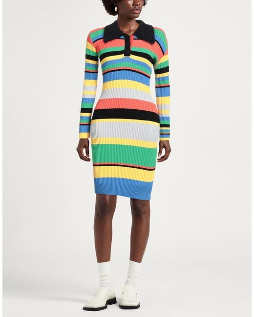 ANDERSSON BELL Blue Midi Dress