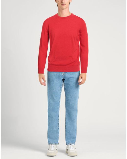 Pullover Kangra de hombre de color Red
