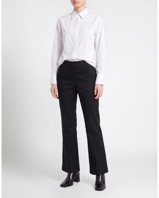 Department 5 Black Pants Cotton, Elastane