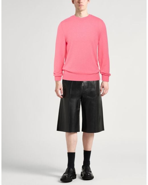 Fedeli Pink Jumper for men