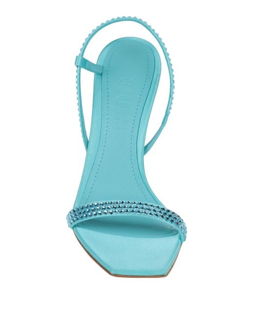 3Juin Blue Sandals