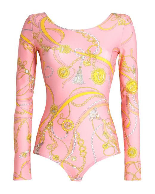 Emilio Pucci Pink Bodysuit