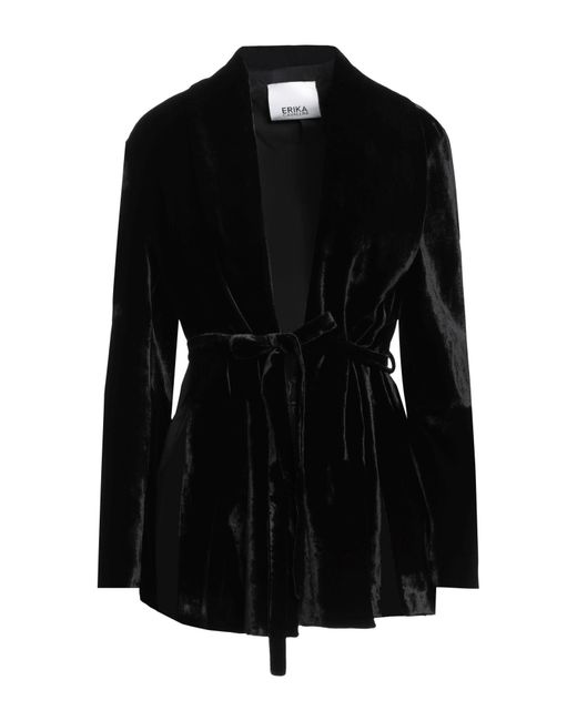 Erika Cavallini Semi Couture Black Jacket