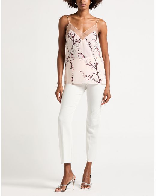 McQueen Pink Light Top Silk
