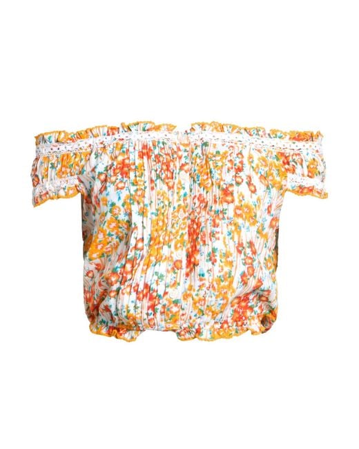 Top Poupette de color White
