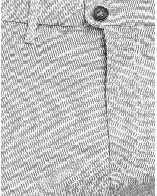 Sseinse Gray Pants Cotton, Elastane for men