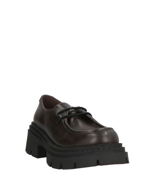 Twinset Black Lace-Up Shoes