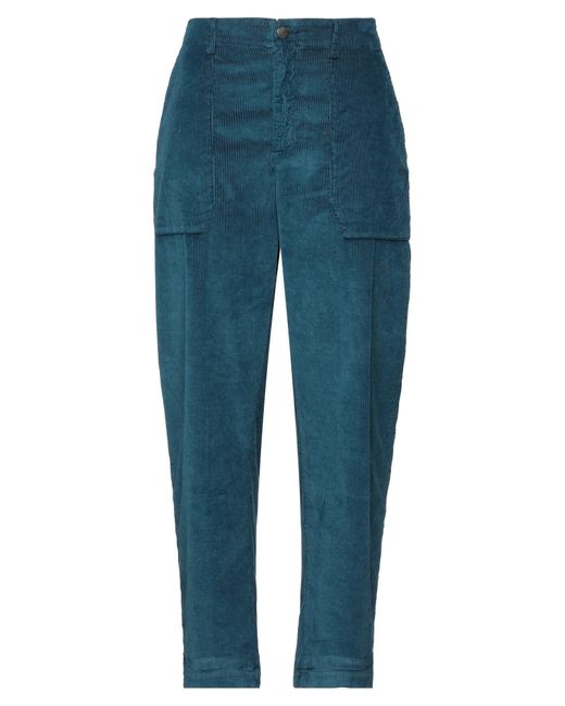 CIGALA'S Blue Deep Jade Pants Cotton, Modal, Polyester, Elastane
