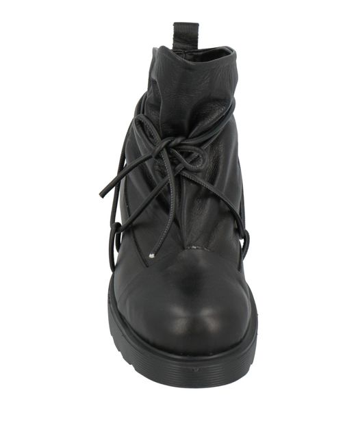 Ixos Black Ankle Boots