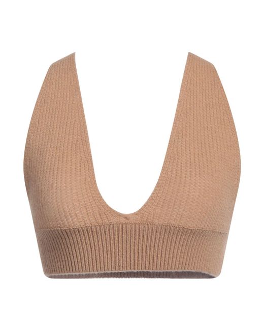 MSGM Natural Top Wool, Cashmere