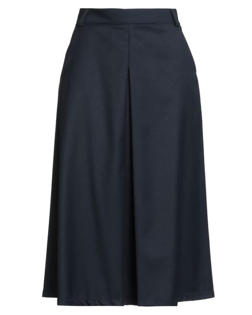 Dixie Blue Midnight Midi Skirt Polyester, Viscose, Elastane