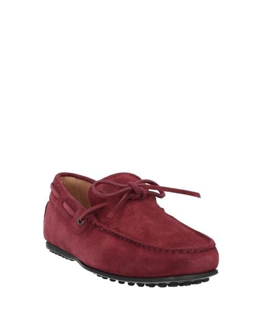Tod's Mokassin in Red für Herren