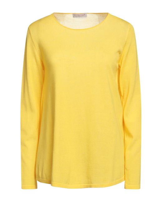 Pullover HANDMADE en coloris Yellow