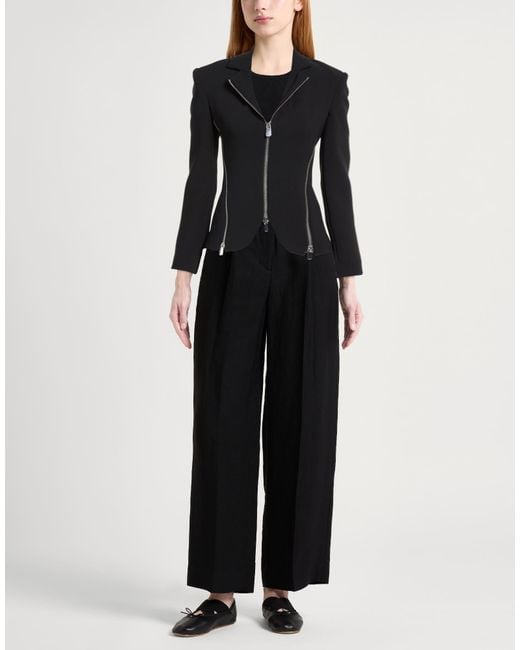Pinko Black Jacket Polyester, Elastane