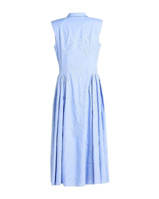 Huishan Zhang Blue Maxi Dresses