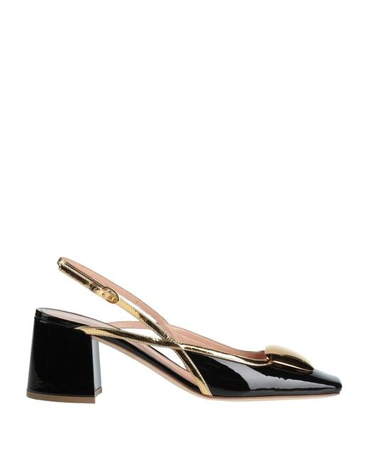 Rupert Sanderson Black Pumps Leather