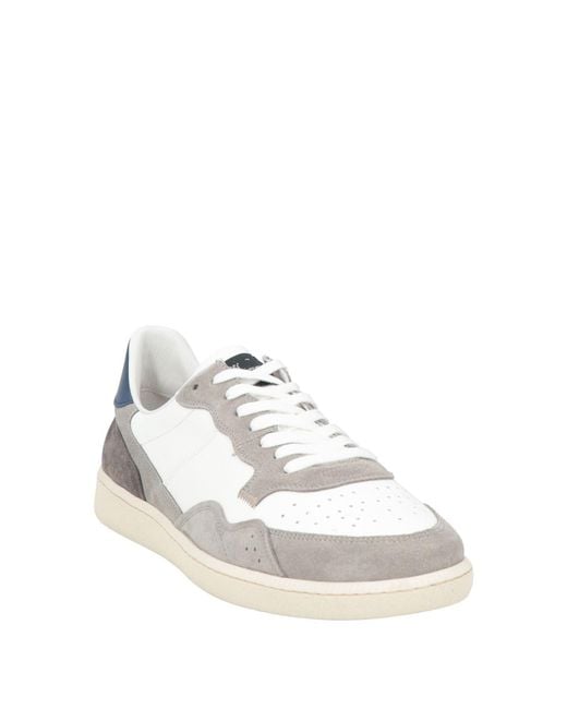HIDNANDER White Sneakers Leather for men