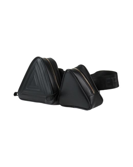Iceberg Black Belt Bag