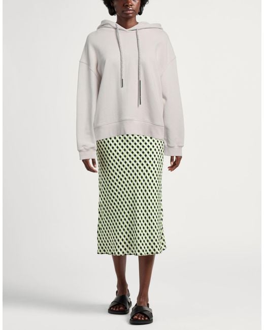 Dondup White Sweatshirt Cotton, Elastane