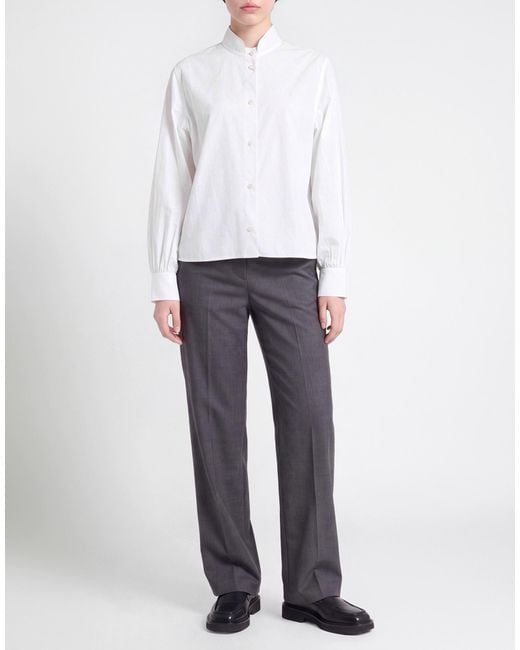 Officine Generale White Shirt Cotton