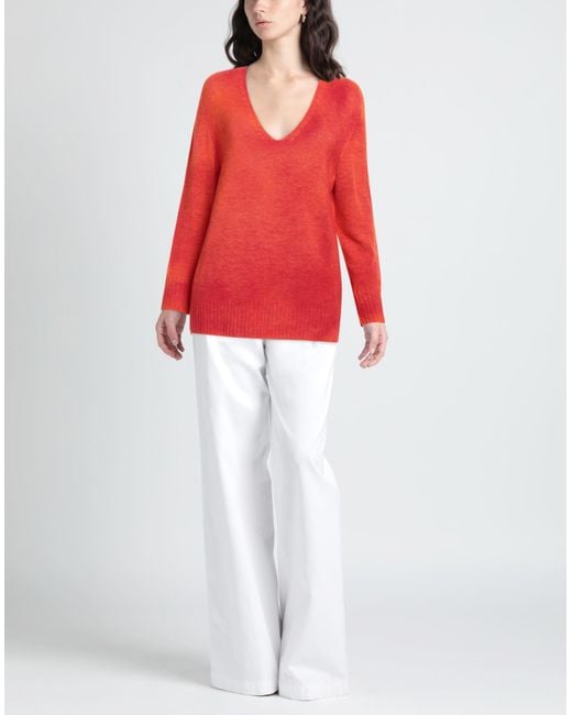 120% Lino Red Sweater