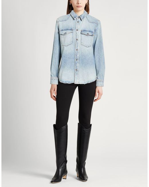 Camicia Jeans di Khaite in Blue