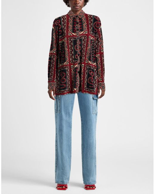 Farm Rio Red Shirt