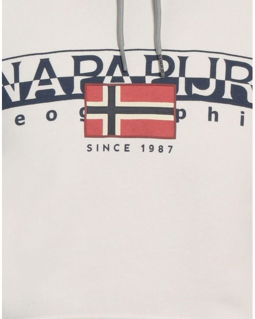 Sudadera Napapijri de hombre de color White